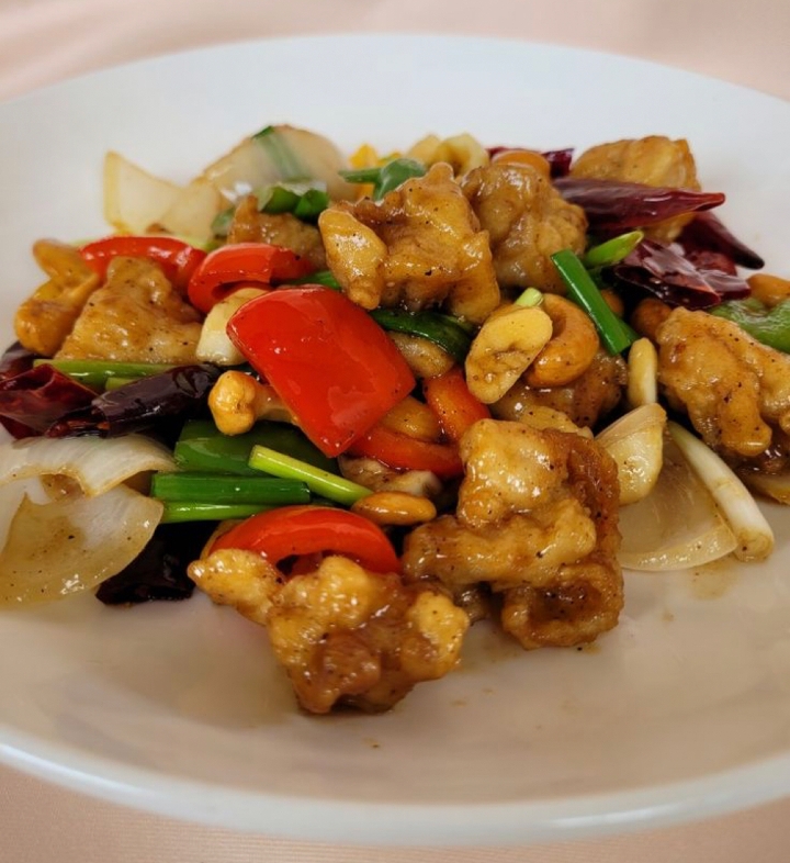 Stir Fried Cashew Nuts.