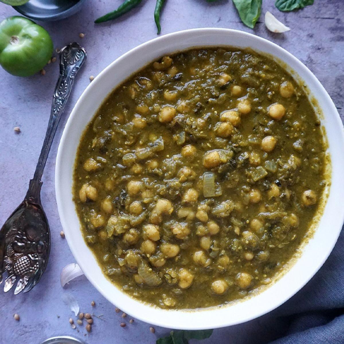 Saag Chole.