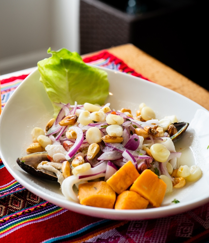 Ceviche Mixto.