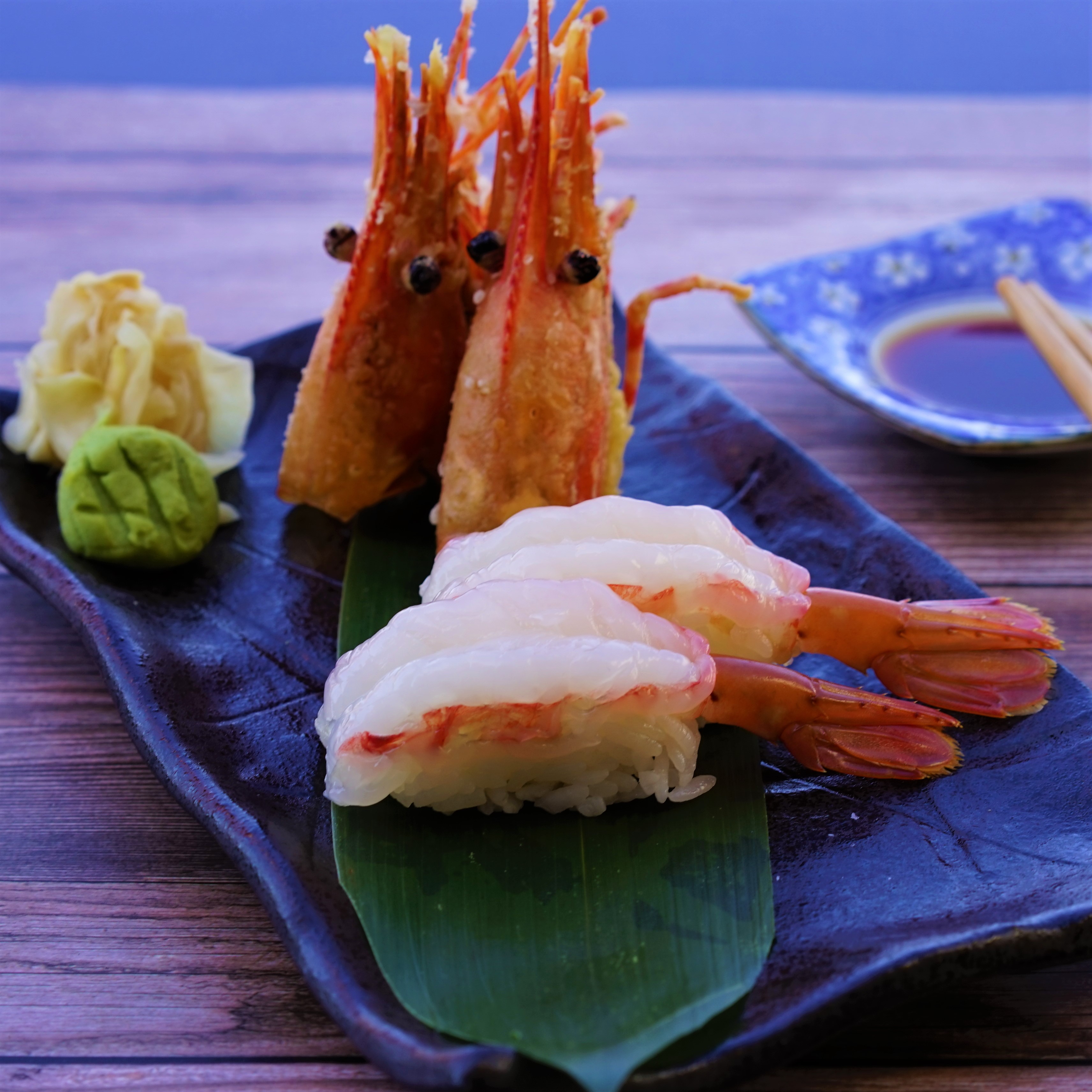 Sweet Shrimp Sushi.