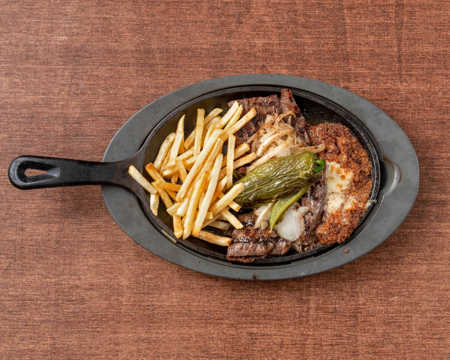 Steak Arrachera.