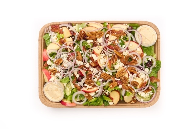 Apple Bacon Salad Platter.