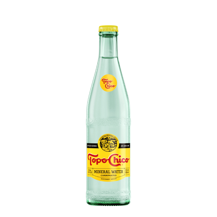 Topo Chico Mineral Water (12 oz).