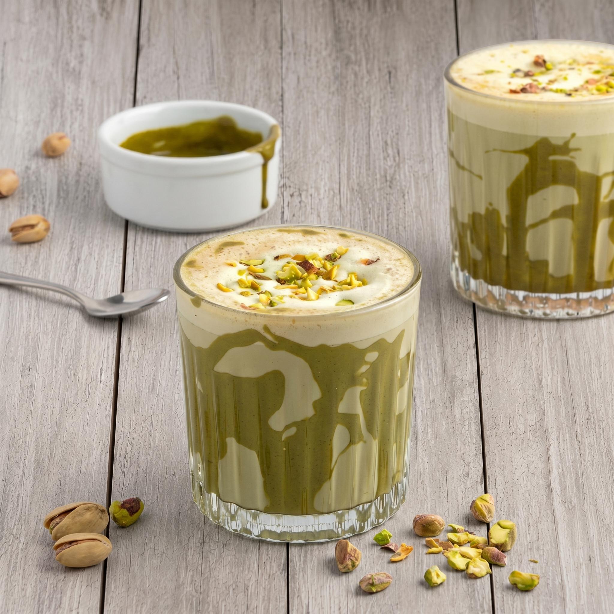 Pistachio Latte.