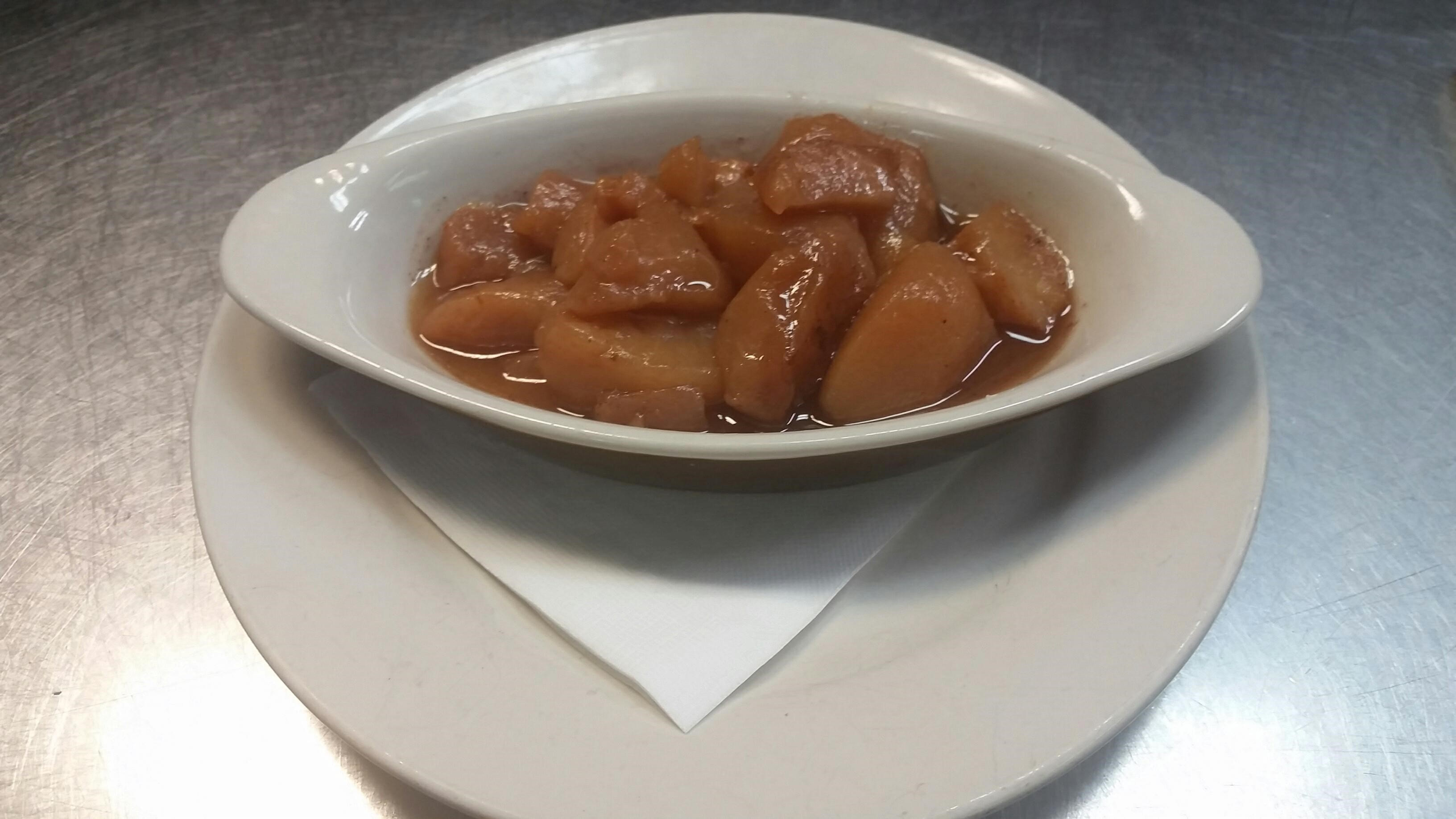 SIDE SPICED APPLES.