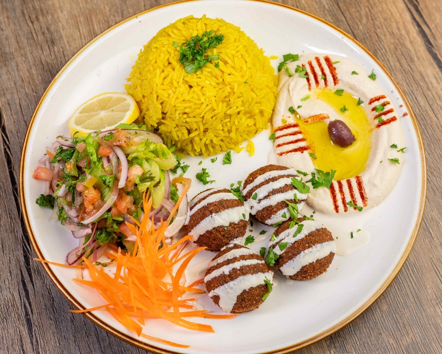 Falafel Platter.