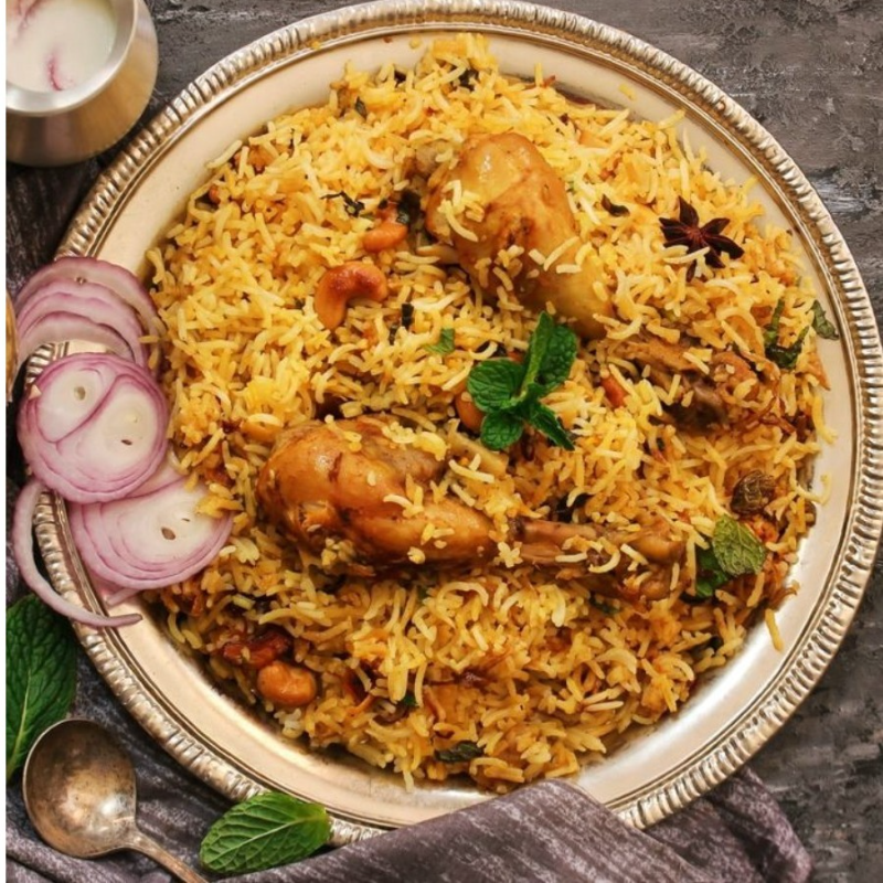 Chicken Biryani.