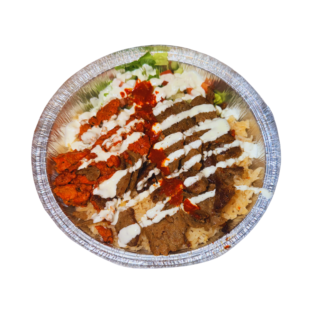 Chicken & Lamb Bowl.