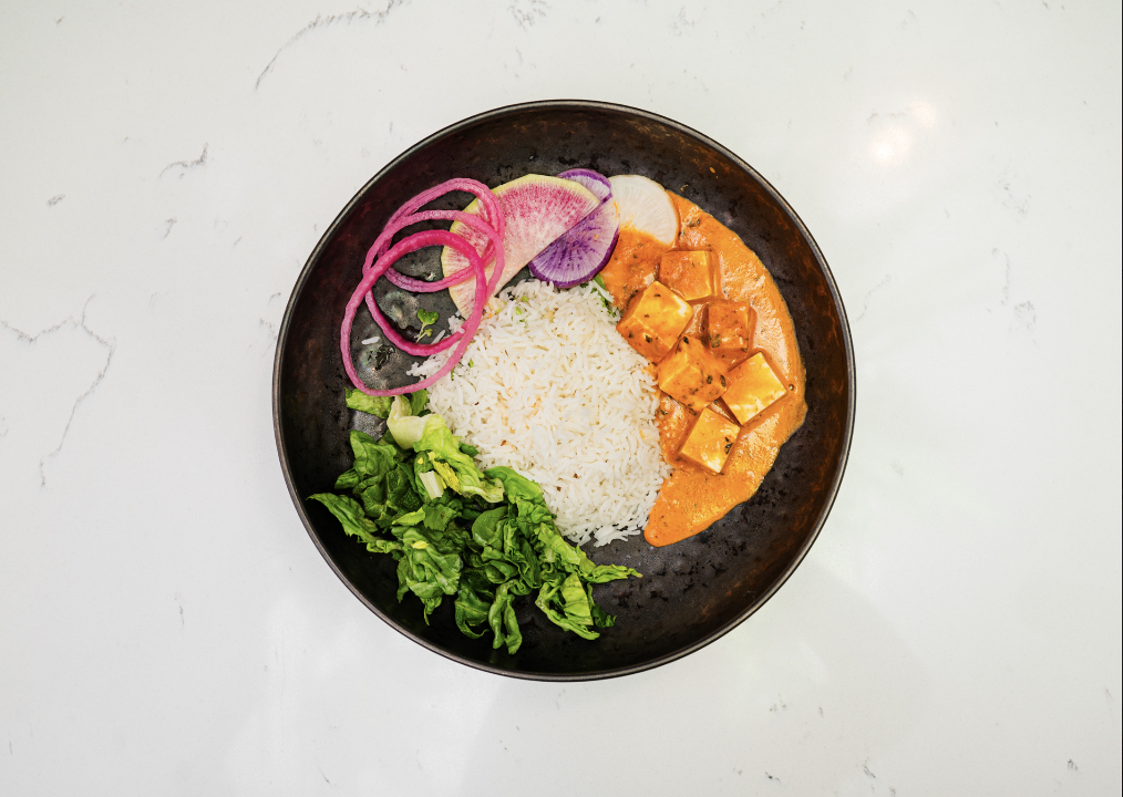 Paneer Tikka Masala Bowl.