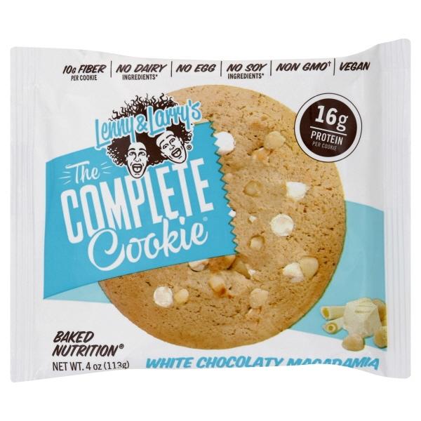 Lenny & Larry's Keto White Chocolate Macadamia Cookies  4 Oz  12 Count.