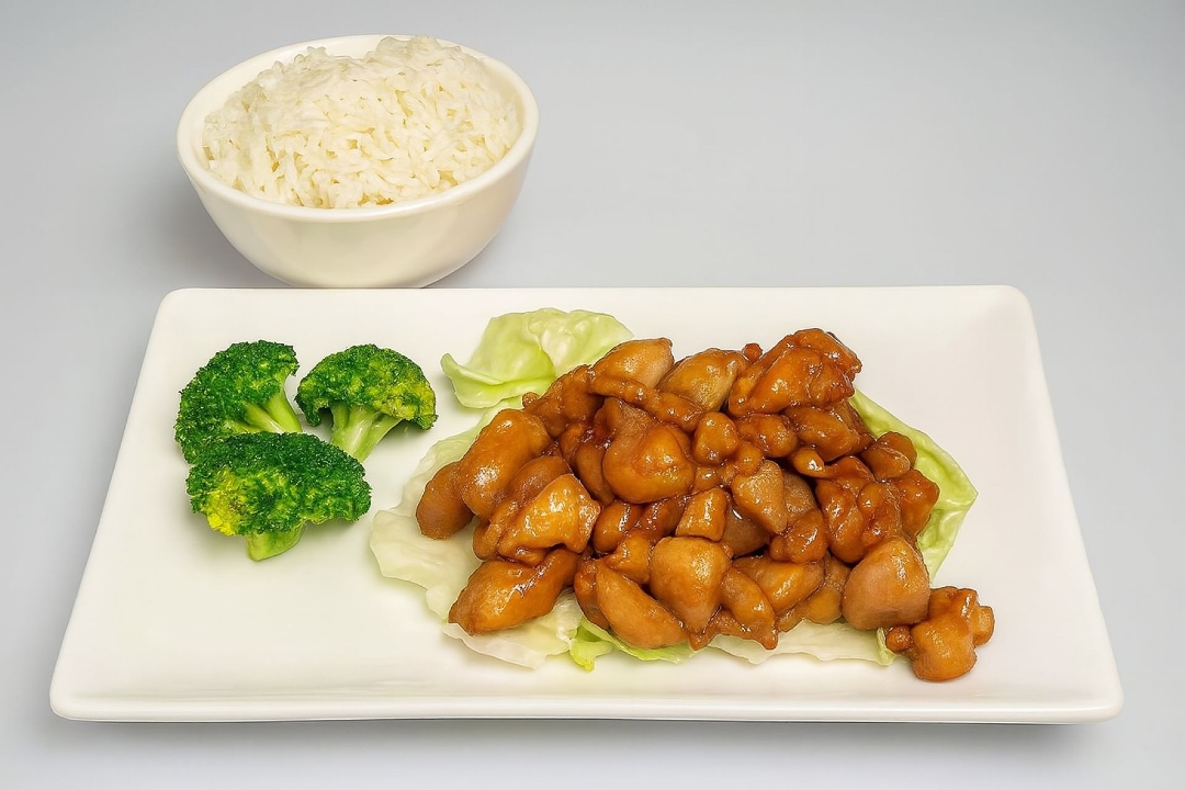 Chicken in Teriyaki Sauce (L).