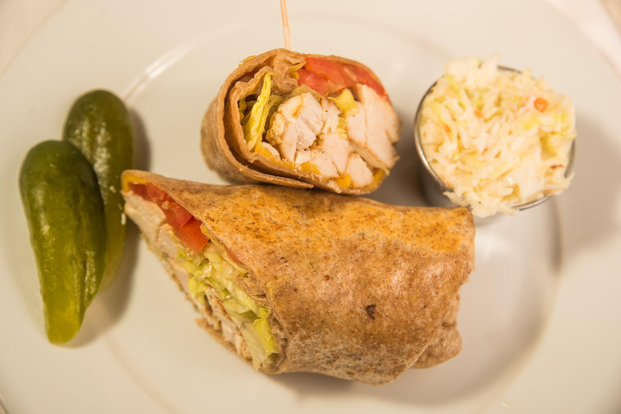 Grilled Chicken Wrap.