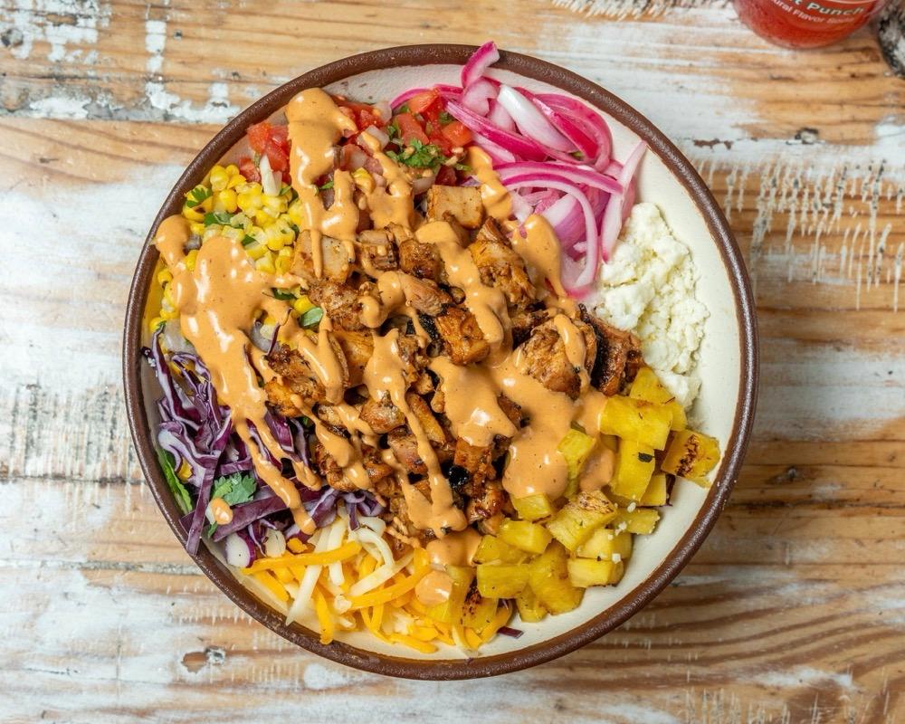 Build Your Own Burrito Bowl.