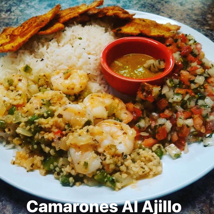 Garlic Shrimp.