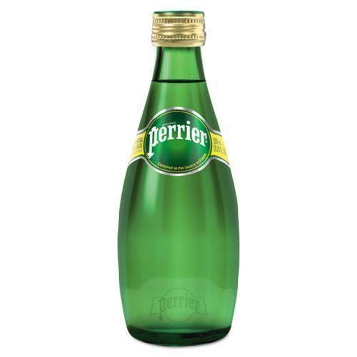 Perrier Glass Bottle.