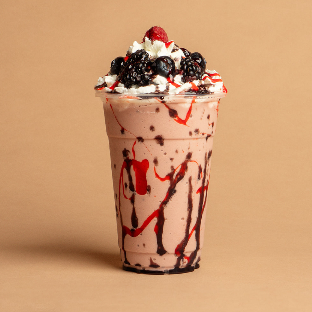 Mixed Berry Shake.