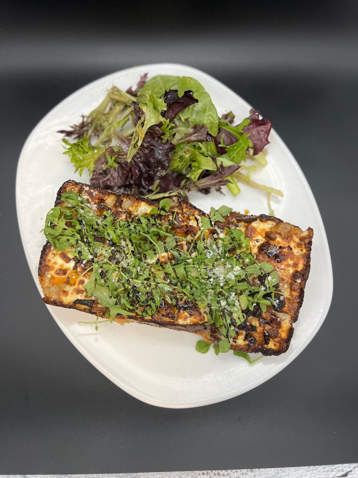 Mushroom and Squash Pizza.