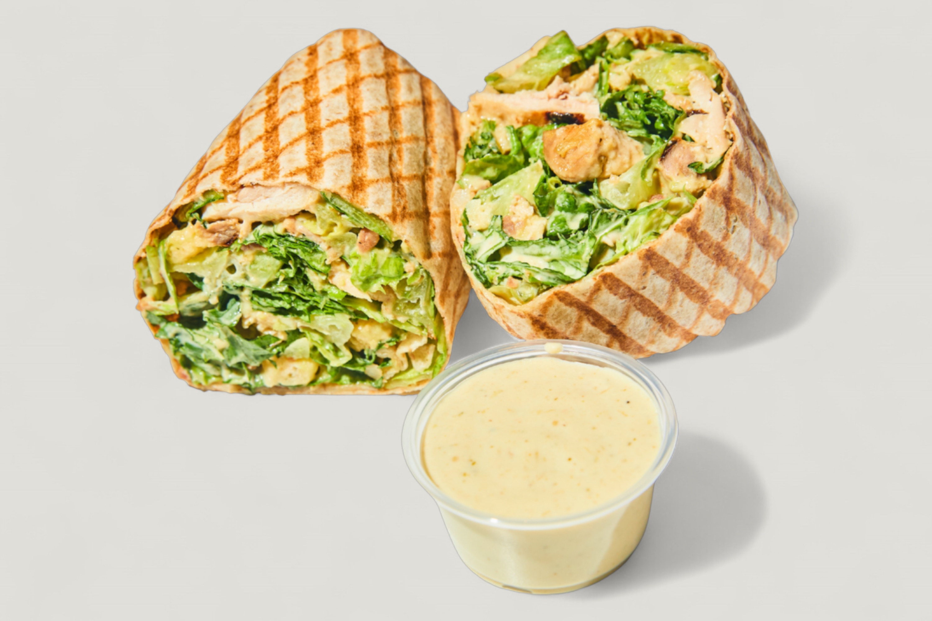 Spicy Chicken Caesar.