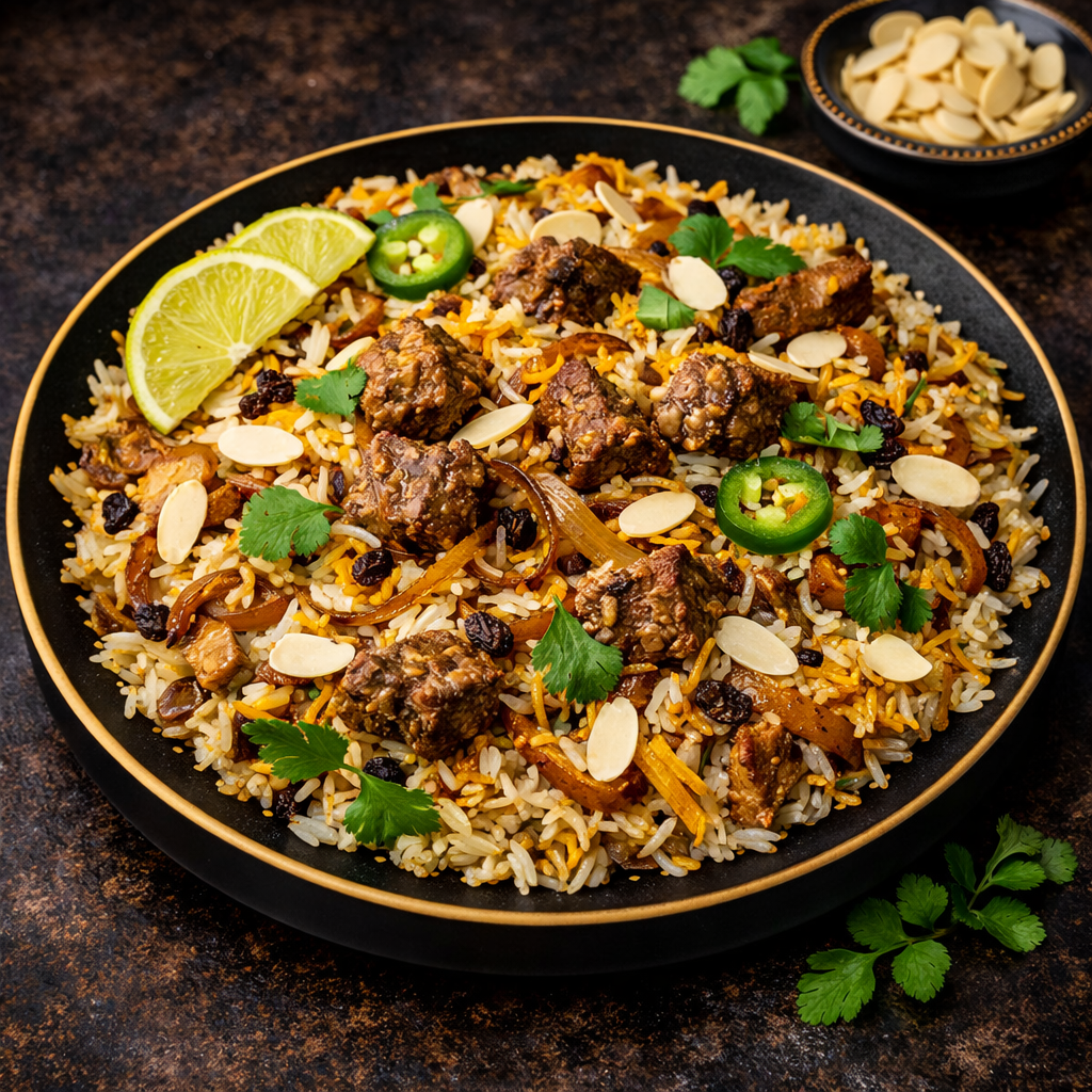 Lamb Biryani.