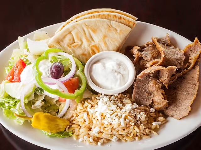 Gyro Platter.