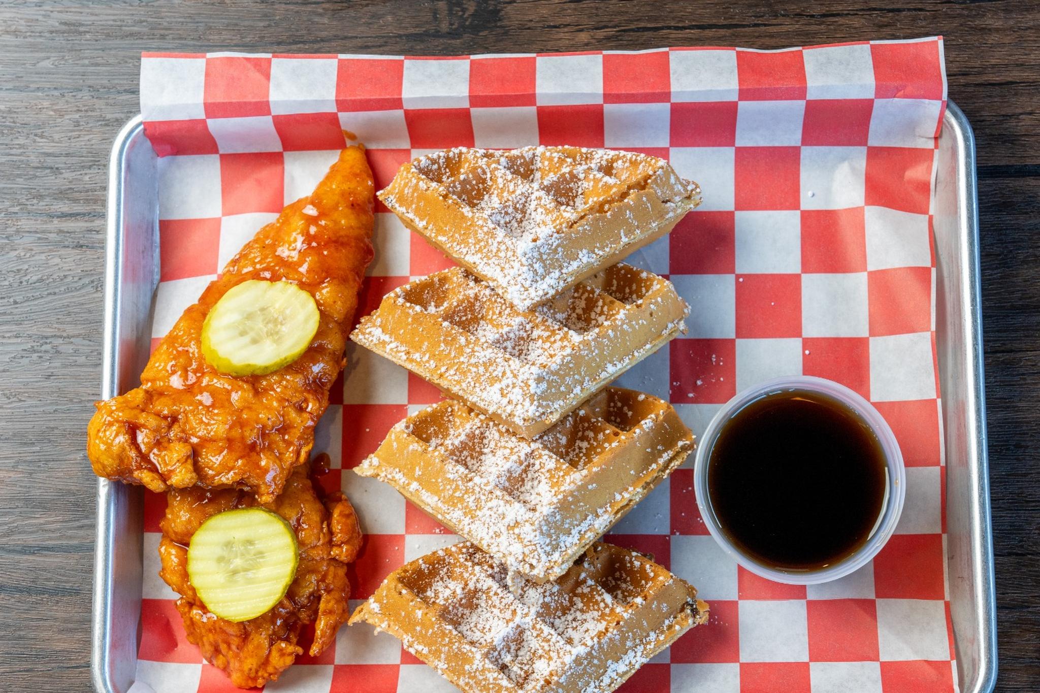 Chicken and Waffles.