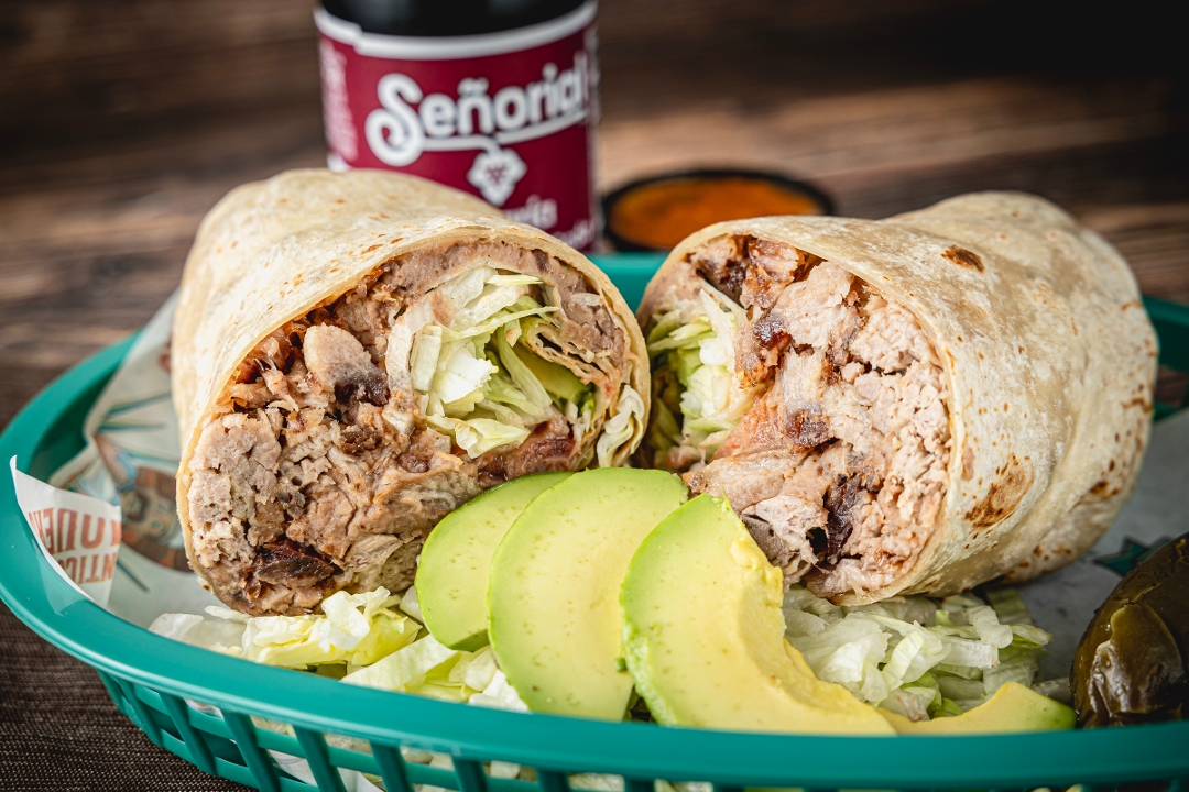 BURRITO de Carnitas.