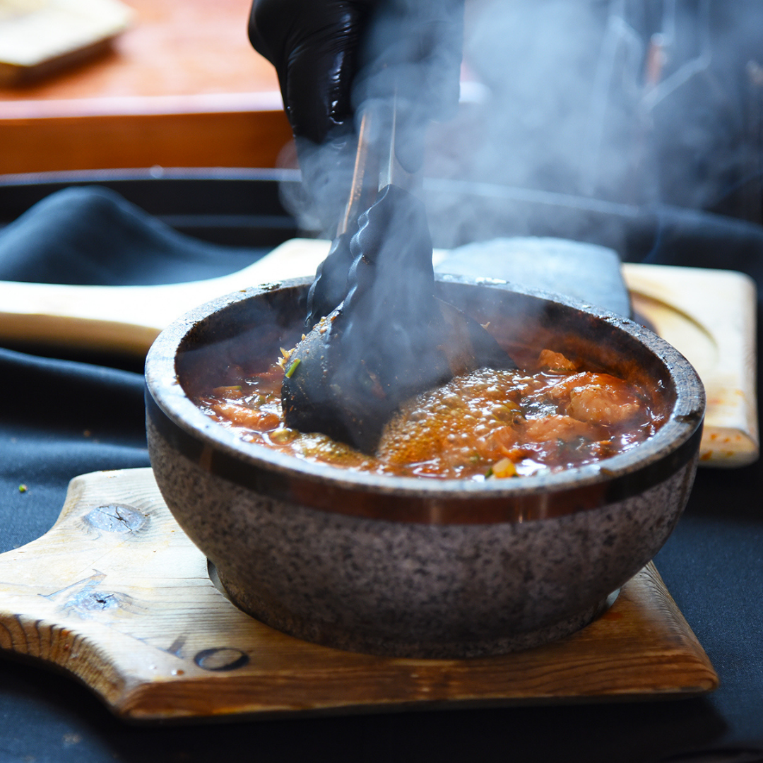 Caldo De Piedra - SEAFOOD STONE SOUP.