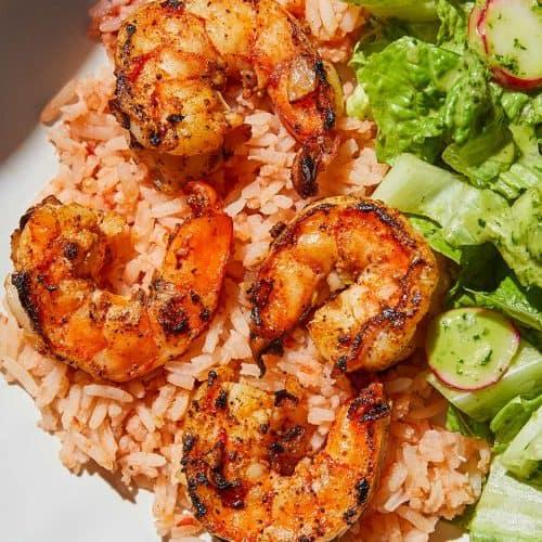 Grilled Shrimp.
