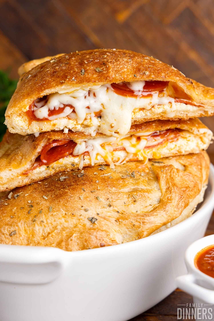 Pepperoni Calzone.