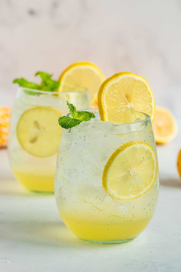 Fresh Lemon Soda.