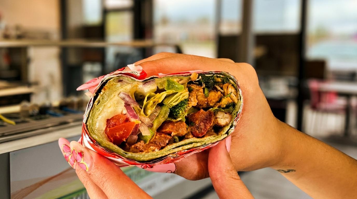 Lamb Burrito.