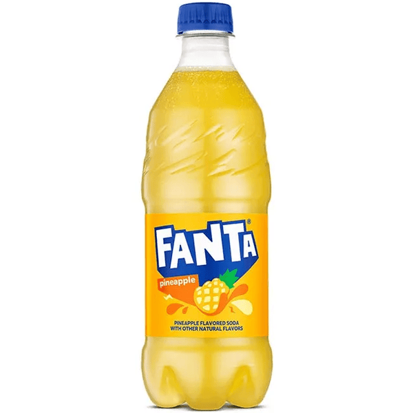 Bottled Fanta Pineapple.