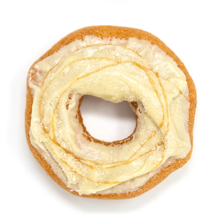 Sweet Banana Cheesecake Cake Donut.