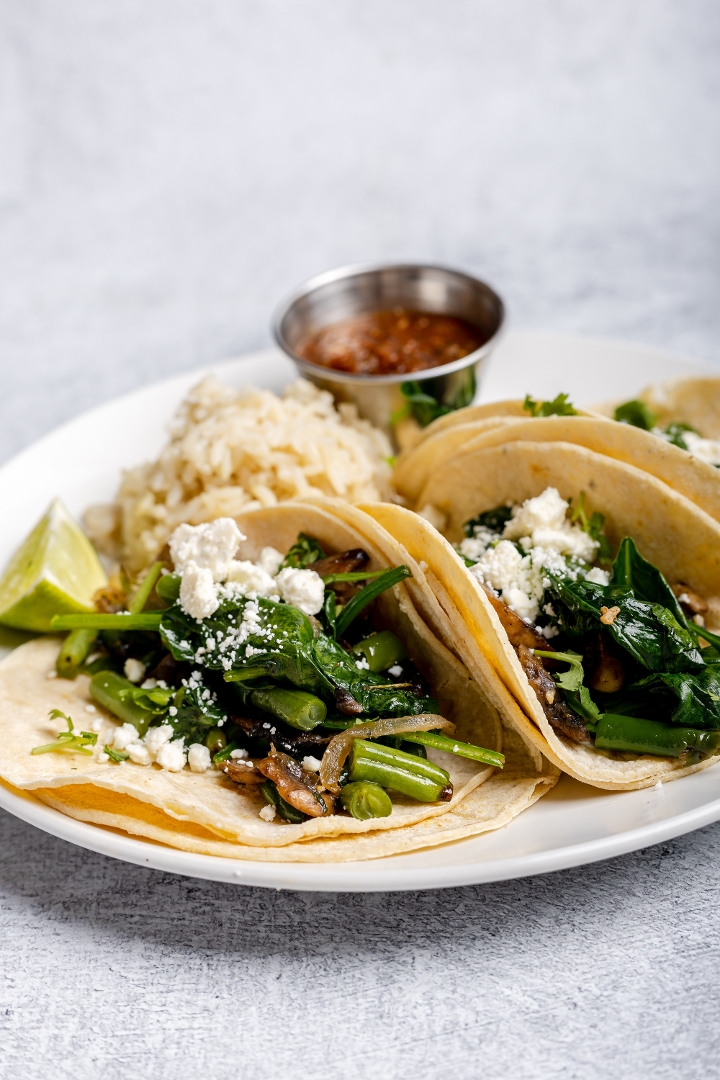 Veggie Tacos.