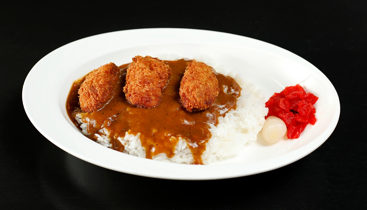 Kaki Fry (Oysters) Curry.