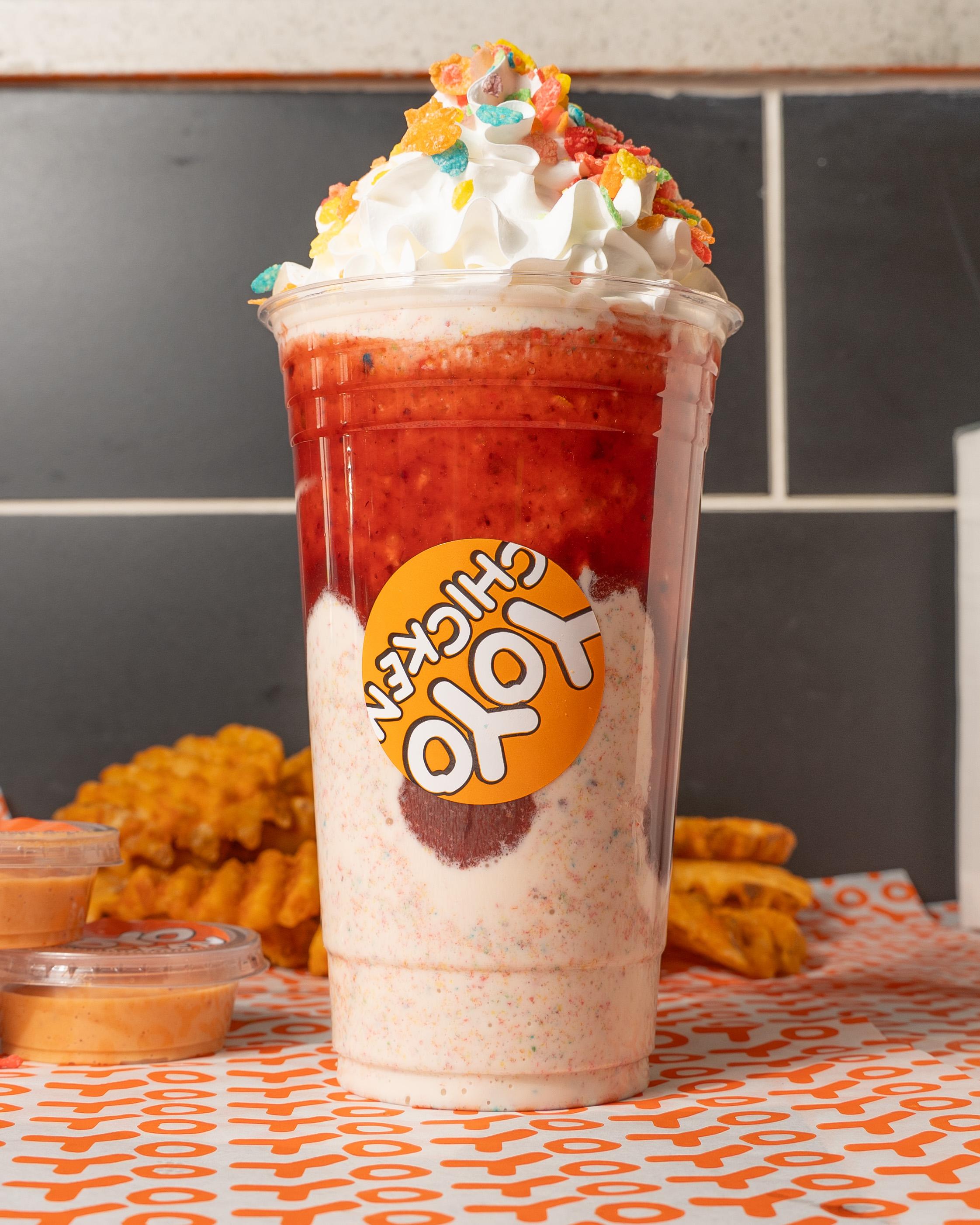 Fruity Bubble Milkshake Medium.