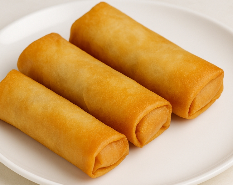 Deep Fried Vegetable Spring Rolls 素蔬菜卷（V).