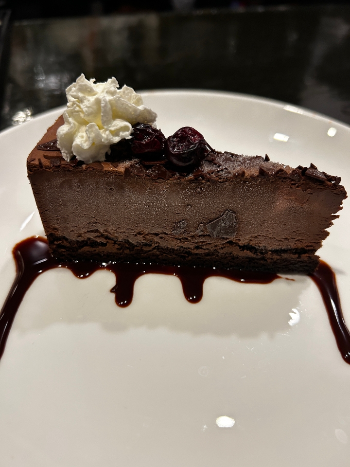 Chocolate Mousse Cake.