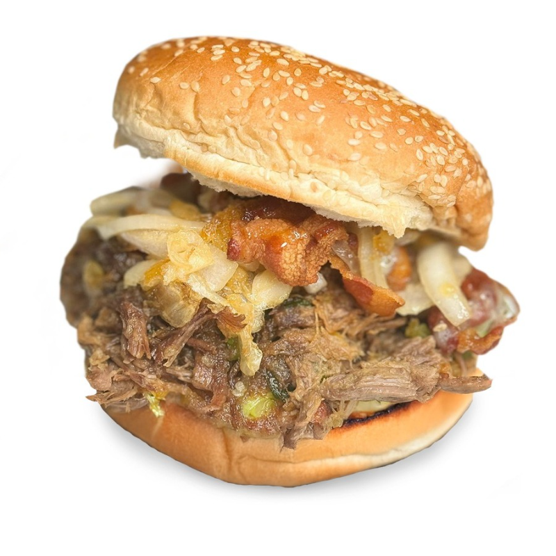 La Desmechada Burger.
