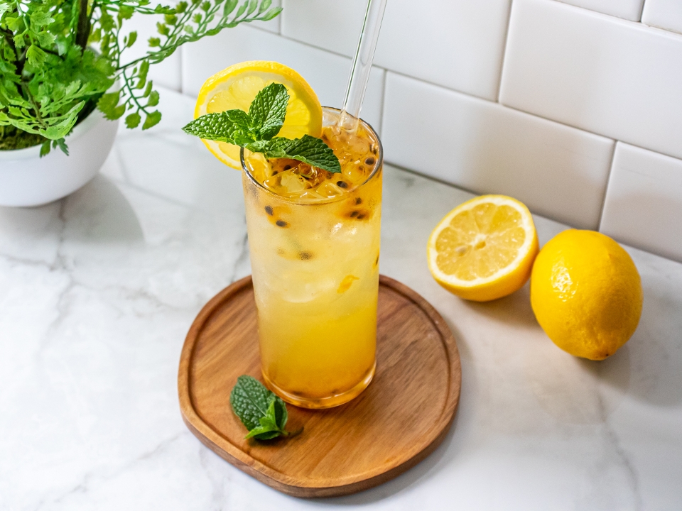 Passion Fruit Lemonade.