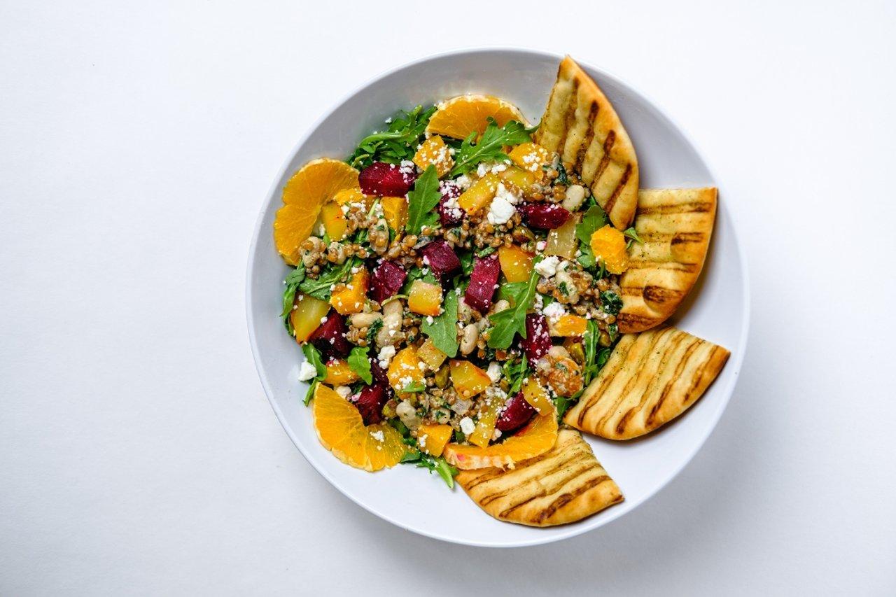 Garden beet salad (veg).