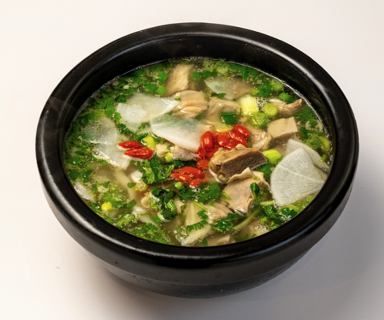 Lamb Noodles Soup 清汤羊肉面.