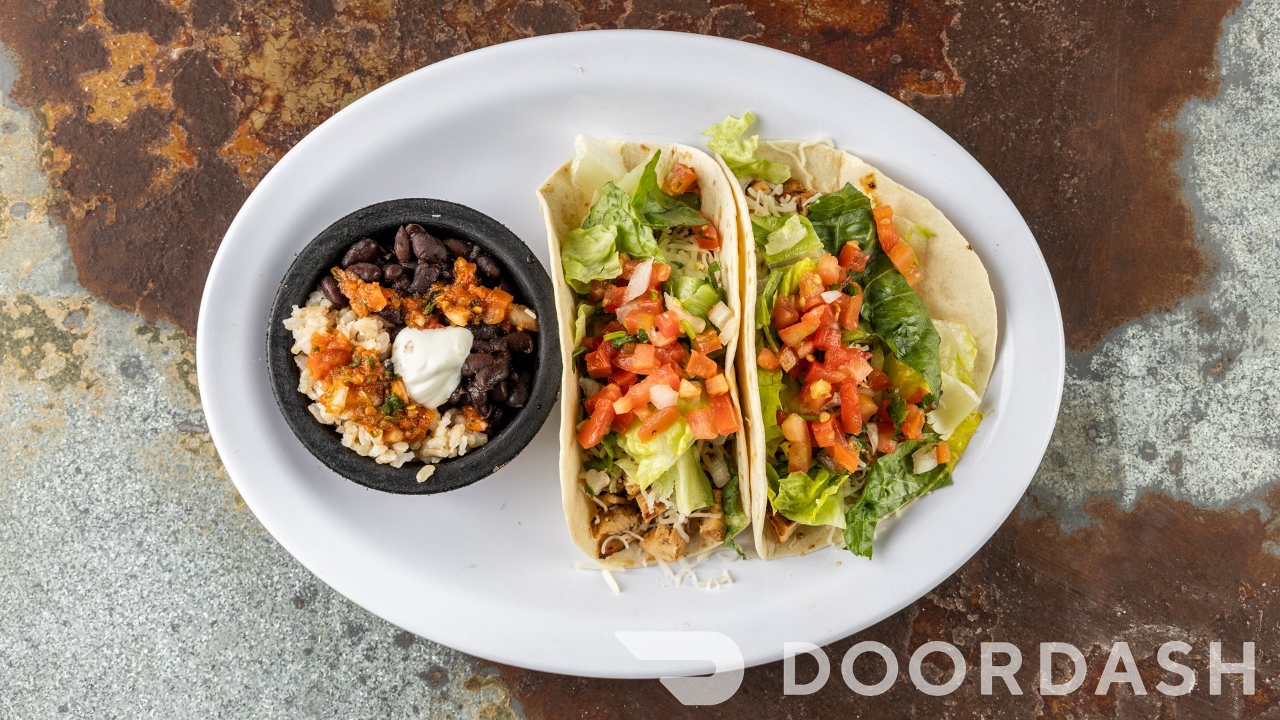 2 Taco Plate.