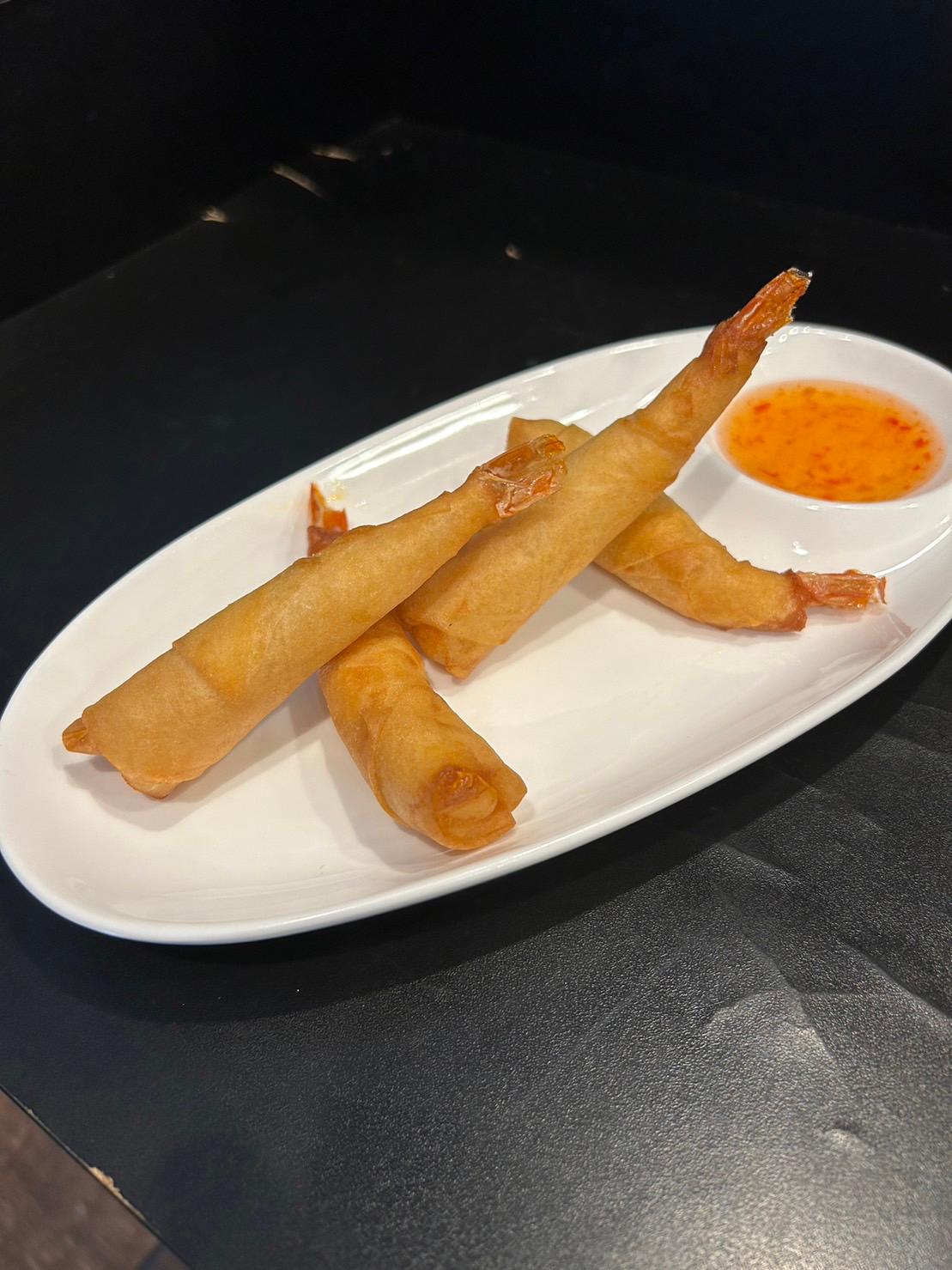 Shrimp Blanket.