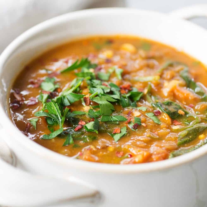 Lentil soup 16 oz.