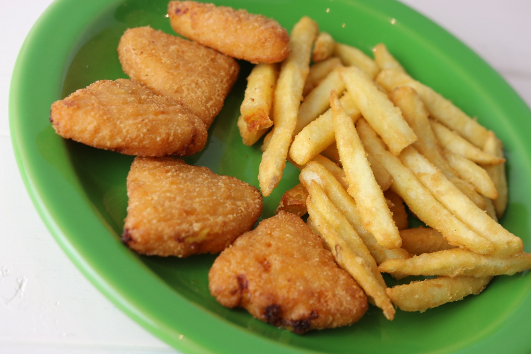 Kids Mac N Cheese Bites.