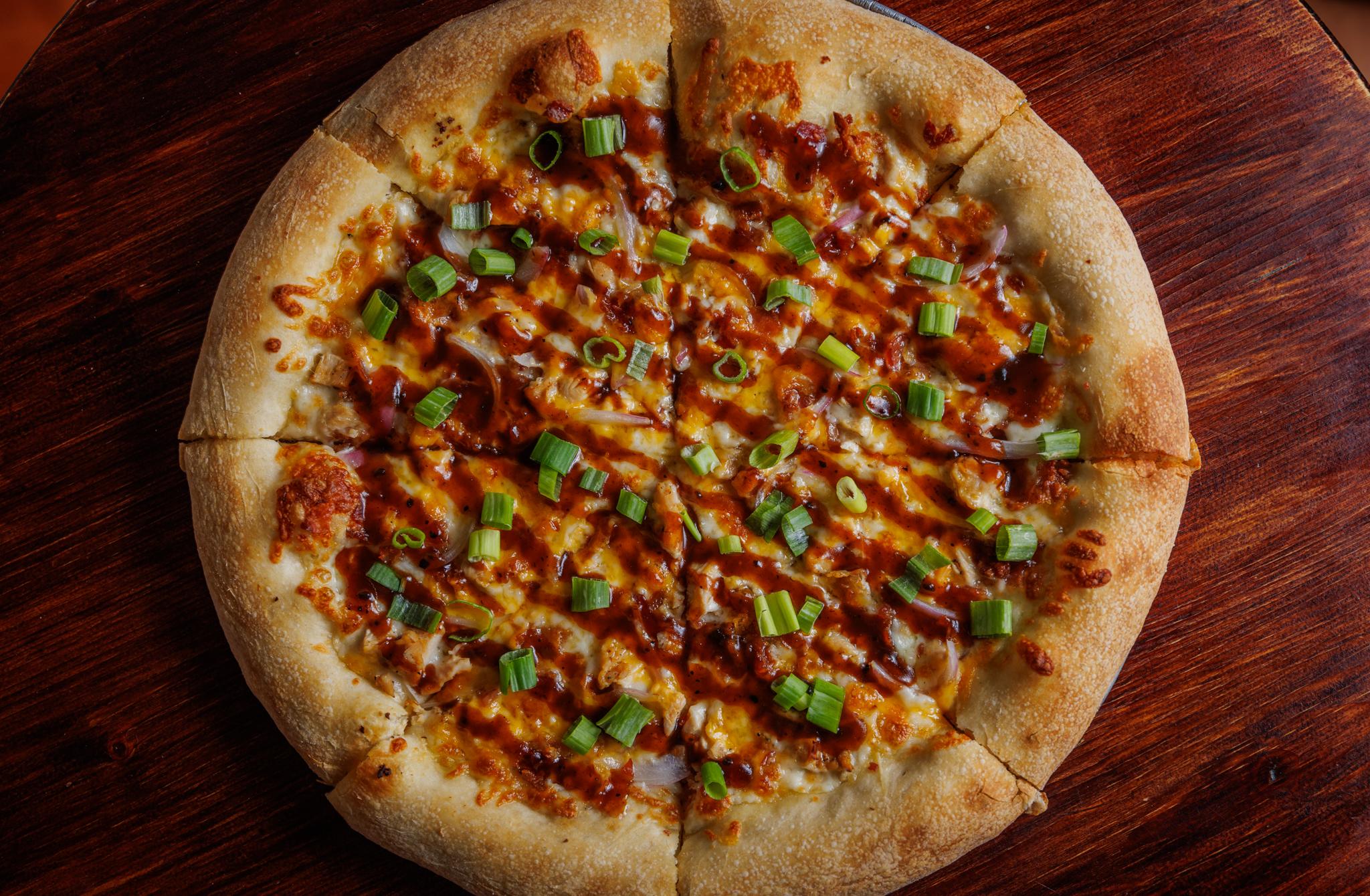 14" Pie Texas BBQ.
