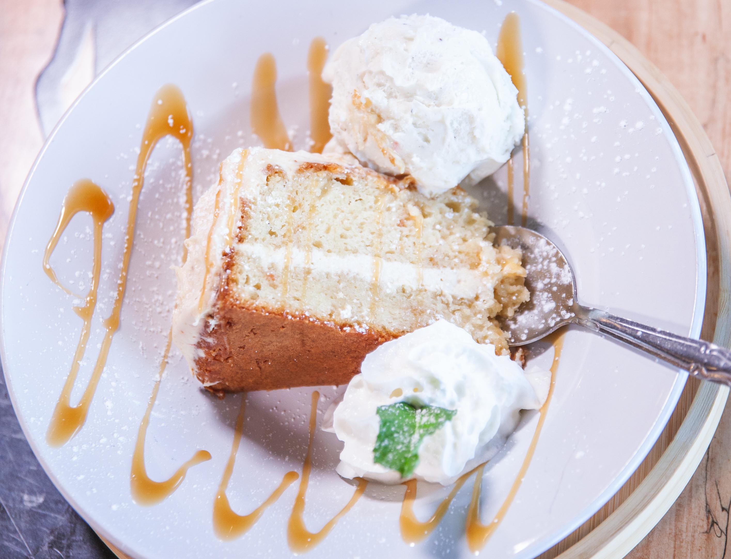 Sweet Potato Caramel Slice.
