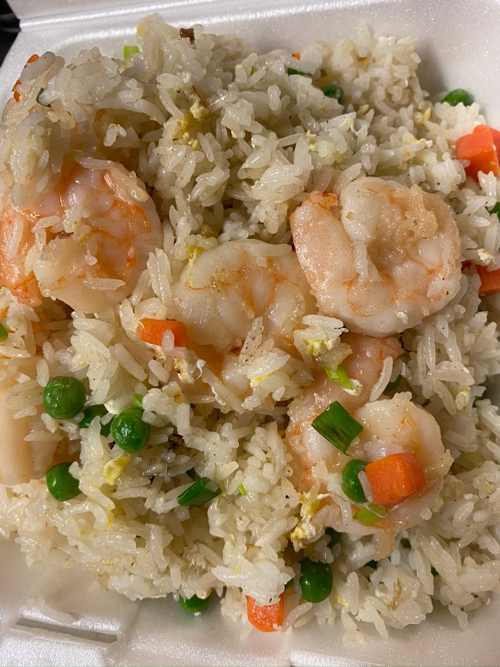 虾仁炒饭 198.Shrimp Fried Style Fried Rice.