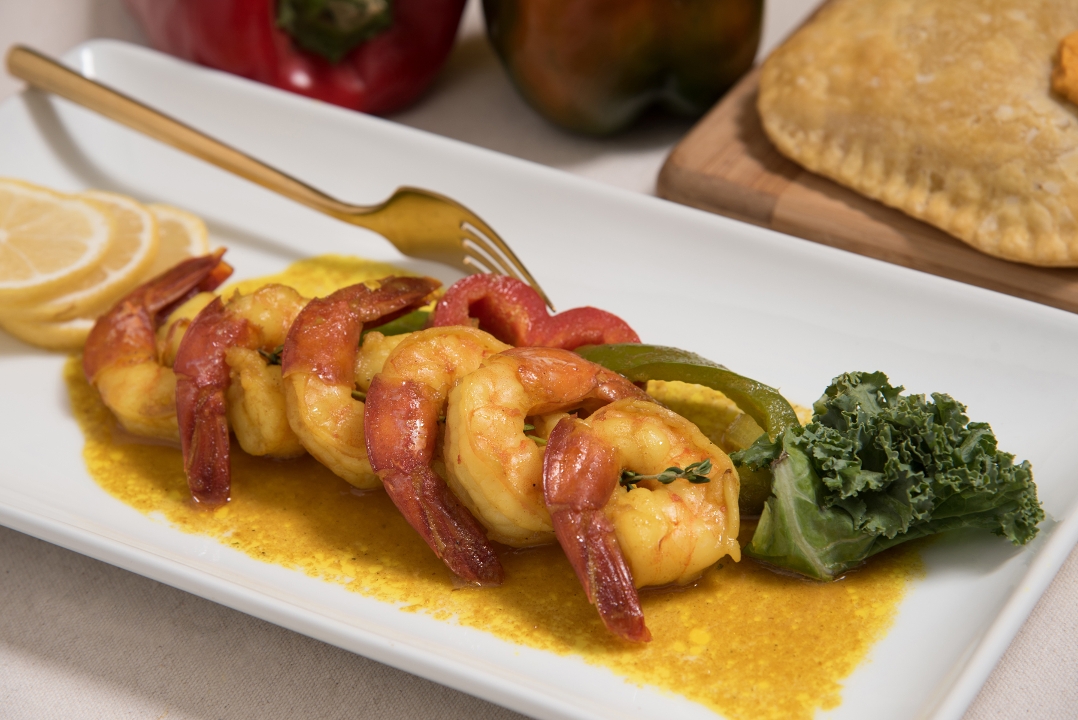 Curried Shrimp.